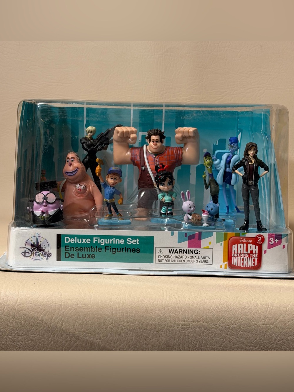 Disney Ralph Breaks the Internet Deluxe Figure Play Set Cake Topper Figurine